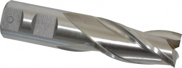 1" 3-Flute High Speed Steel Square End Mill - Cleveland C39660