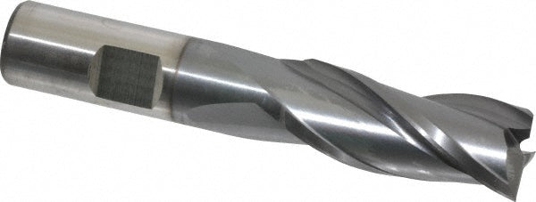 11/16" 3-Flute High Speed Steel Square End Mill, TiCN - Cleveland C39716
