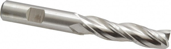 1/2" 3-Flute High Speed Steel Square End Mill - Cleveland C39741