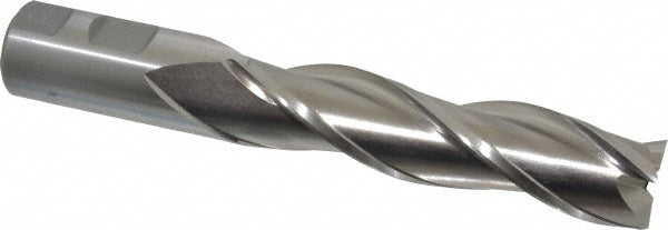 1" 3-Flute High Speed Steel Square End Mill - Cleveland C39745