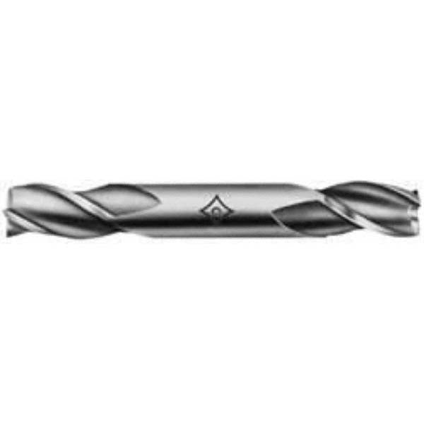 3/4" 3-Flute High Speed Steel Square End Mill, TiCN - Cleveland C39633