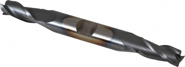 5/16" 3-Flute High Speed Steel Square End Mill, TiCN - Cleveland C39623