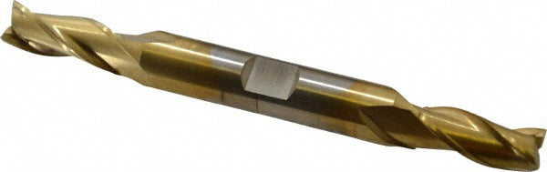 5/16" 3-Flute High Speed Steel Square End Mill, TiN - Cleveland C39602