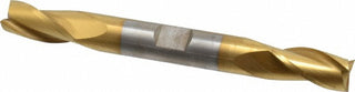 3/8" 3-Flute High Speed Steel Square End Mill, TiN - Cleveland C39604