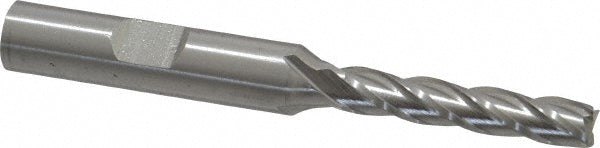1/4" 4-Flute High Speed Steel Square End Mill - Cleveland C41326