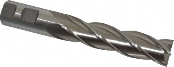 1" 4-Flute High Speed Steel Square End Mill - Cleveland C41349