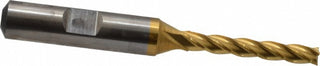 3/16" 4-Flute High Speed Steel Square End Mill, TiN - Cleveland C33384