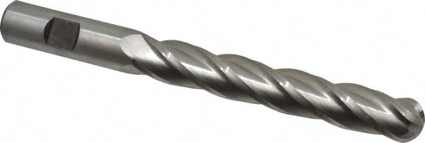 5/8" 4-Flute High Speed Steel Ball End Mill - Cleveland C41361
