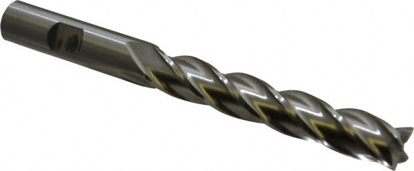 1/2" 4-Flute High Speed Steel Square End Mill - Cleveland C41390