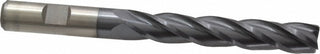 1/2" 4-Flute High Speed Steel Square End Mill, TiCN - Cleveland C33467