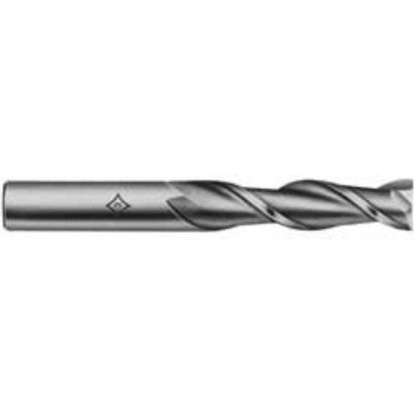3/4" 2-Flute High Speed Steel Square End Mill, TiN - Cleveland C33530