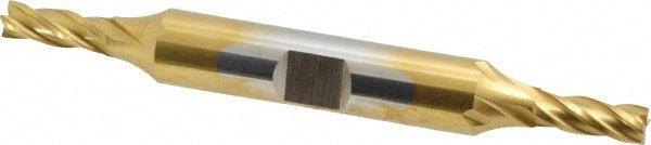 3/16" 4-Flute Cobalt Square End Mill, TiN - Cleveland C32945