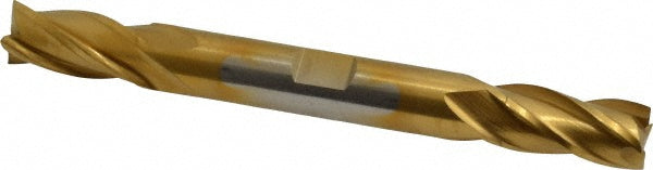 3/8" 4-Flute Cobalt Square End Mill, TiN - Cleveland C32957