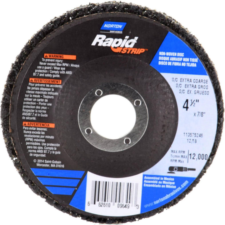 4-1/2" Silicon Carbide Grinding & Cutoff Wheel - Norton 66261009649