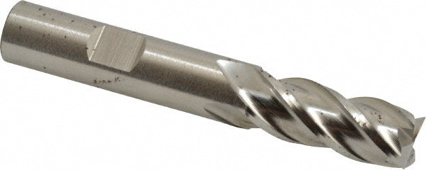 1/2" 4-Flute Powdered Metal Square End Mill - Cleveland C42510