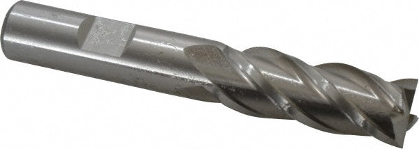 9/16" 4-Flute Powdered Metal Square End Mill - Cleveland C31955