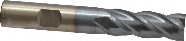 1/2" 4-Flute Powdered Metal Square End Mill, TiCN - Cleveland C31999