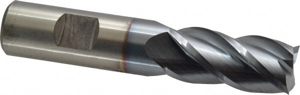 3/4" 4-Flute Powdered Metal Square End Mill, TiCN - Cleveland C32003