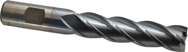 3/4" 4-Flute Powdered Metal Square End Mill, TiCN - Cleveland C32038