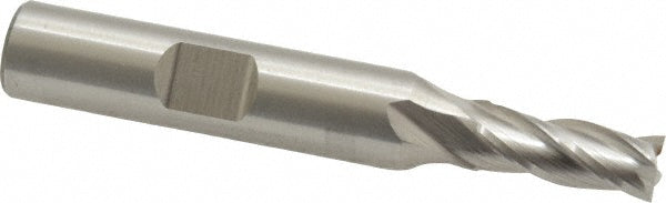 1/4" 4-Flute Cobalt Square End Mill - Cleveland C42689