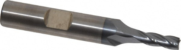 3/16" 4-Flute Cobalt Square End Mill, TiCN - Cleveland C32613