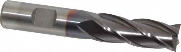 5/8" 4-Flute Cobalt Square End Mill, TiCN - Cleveland C32635