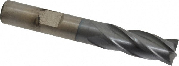 13/32" 4-Flute Cobalt Square End Mill, TiCN - Cleveland C32627