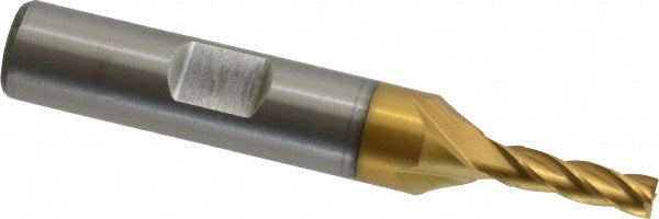 5/32" 4-Flute Cobalt Square End Mill, TiN - Cleveland C32575