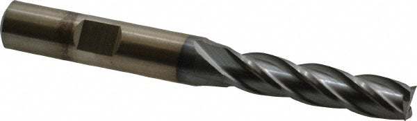 5/16" 4-Flute Cobalt Square End Mill, TiCN - Cleveland C32675