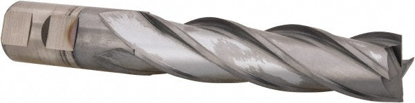 1" 4-Flute Cobalt Square End Mill, TiCN - Cleveland C32687