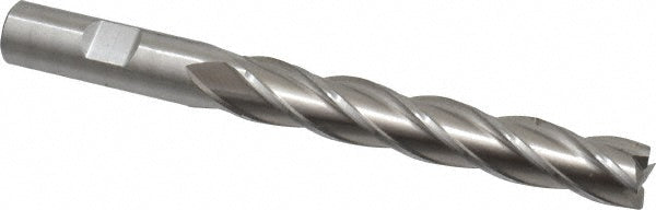 1/2" 4-Flute Cobalt Square End Mill - Cleveland C42917