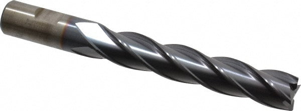 3/4" 4-Flute Cobalt Square End Mill, TiCN - Cleveland C32728