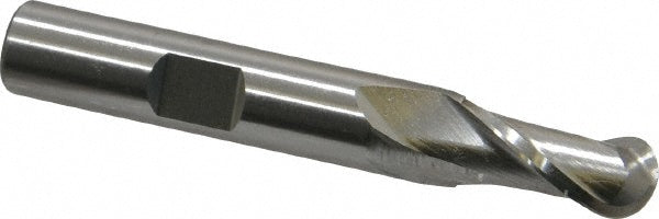 3/8" 2-Flute Cobalt Ball End Mill - Cleveland C42653