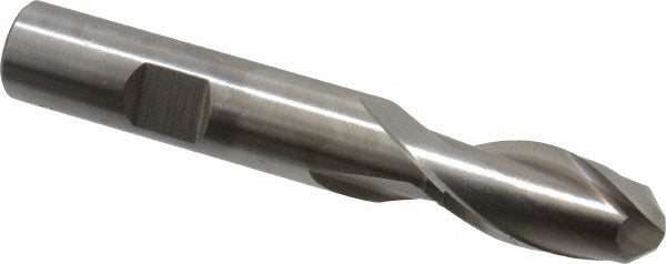 1/2" 2-Flute Cobalt Ball End Mill - Cleveland C42657