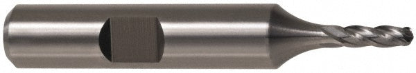 5/16" 4-Flute Cobalt Ball End Mill, TiCN - Hertel E7020020