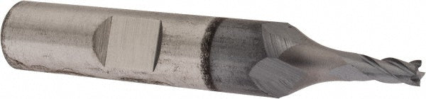1/8" 4-Flute Powdered Metal Square End Mill, TiCN - Cleveland C31939