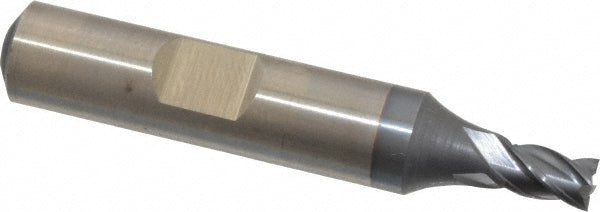3/16" 4-Flute Powdered Metal Square End Mill, TiCN - Cleveland C31940