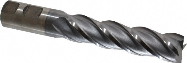 1" 4-Flute Powdered Metal Square End Mill, TiCN - Cleveland C32041
