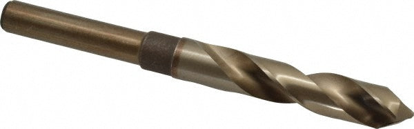 5/8" Cobalt Reduced Shank Drill Bit, Coated, 118° point - Chicago-Latrobe 53440