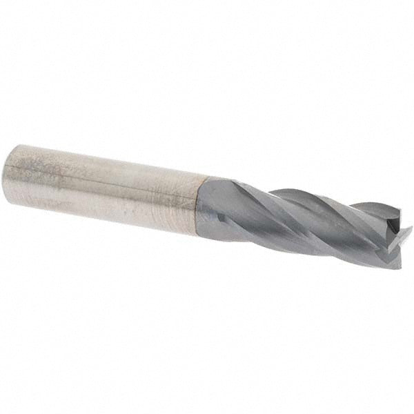 3/8" 4-Flute Solid Carbide Square End Mill, TiCN - OSG 404-375008