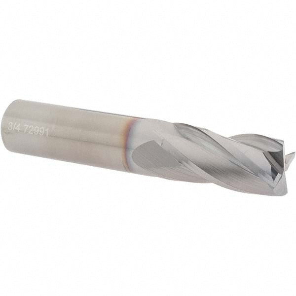 3/4" 4-Flute Solid Carbide Square End Mill, TiCN - OSG 404-750008