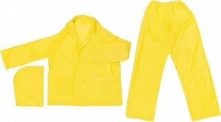 X-Large Yellow Disposable; Rain Protective Garment - MCR Safety O503XL