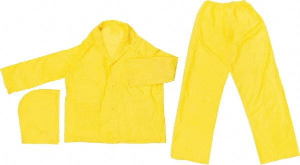 X-Large Yellow Disposable; Rain Protective Garment - MCR Safety O503XL
