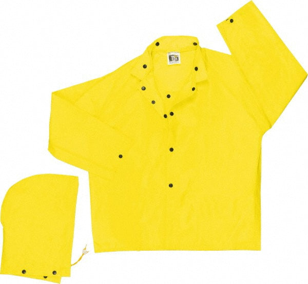 X-Large Yellow; Yellow Rain Protective Garment - MCR Safety 550JXL
