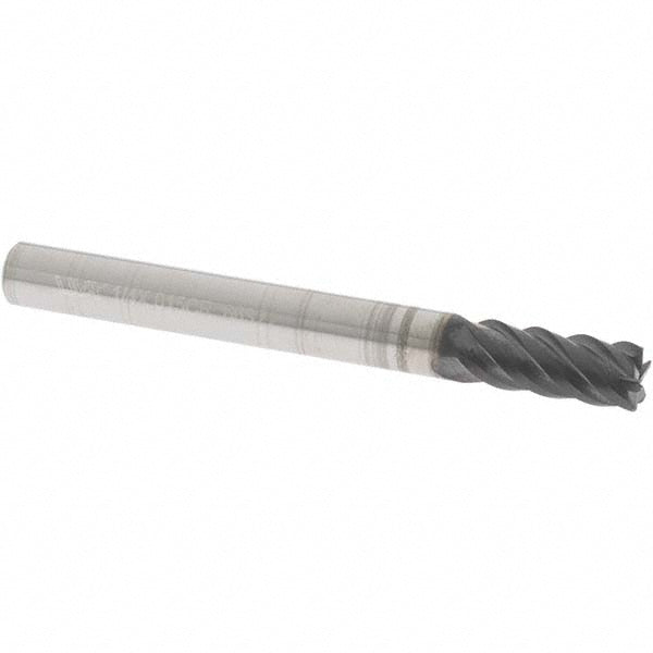 1/4" 5-Flute Solid Carbide Corner Radius End Mill, EXO - OSG 20552501