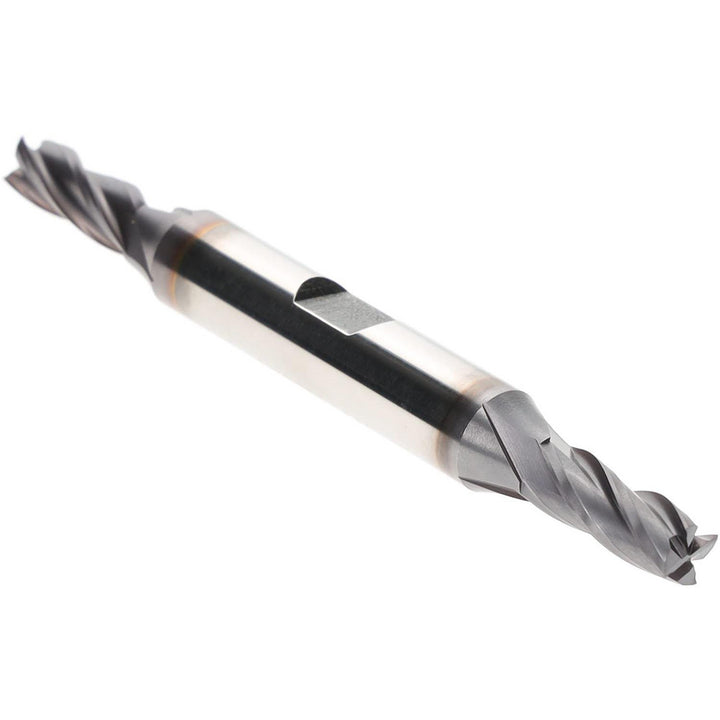 1/4" 4-Flute High Speed Steel Square End Mill, TiCN - Hertel EF053016