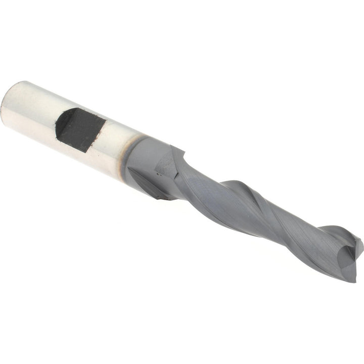 5/16" 2-Flute High Speed Steel Square End Mill, TiCN - Hertel EF080020