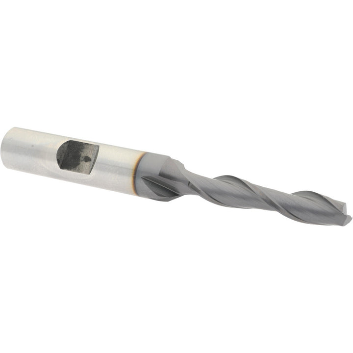 1/4" 2-Flute High Speed Steel Square End Mill, TiCN - Hertel EF99921264