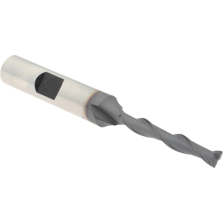 3/16" 2-Flute High Speed Steel Square End Mill, TiCN - Hertel EF99921251