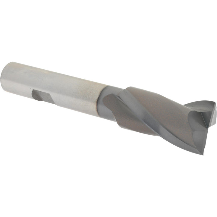 3/4" 2-Flute High Speed Steel Square End Mill, TiCN - Hertel EF99921301